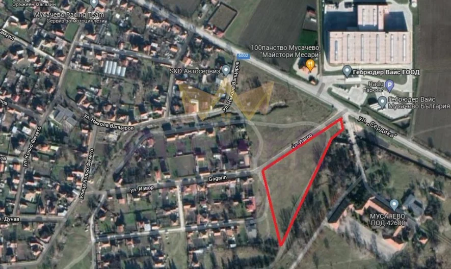 Парцел с. Мусачево, област София -  - снимка 1 - Имоти Премиер
