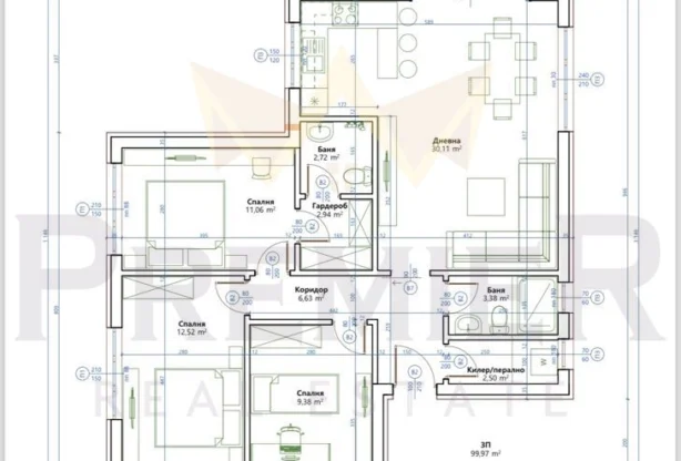 Агенция за недвижими имоти - Имоти Премиер - имот - 830041, Цена: 60000 EUR