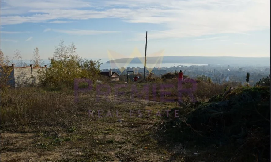 Парцел с ПУП и обширна морска панорама / м-т Сотира -  - снимка 1 - Имоти Премиер