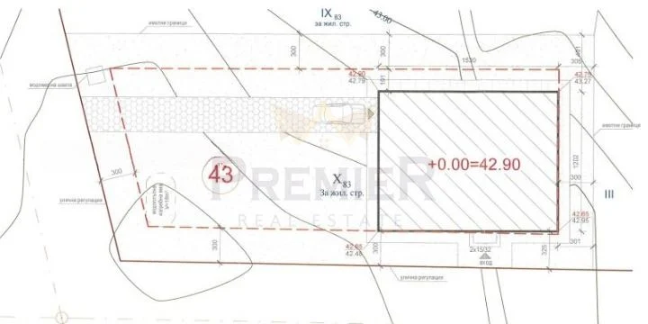 Парцел с разрешени за строеж с. Златина -  - снимка 4 - Имоти Премиер