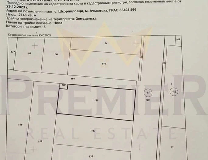 Агенция за недвижими имоти - Имоти Премиер - имот - 833328, Цена: 100000 EUR