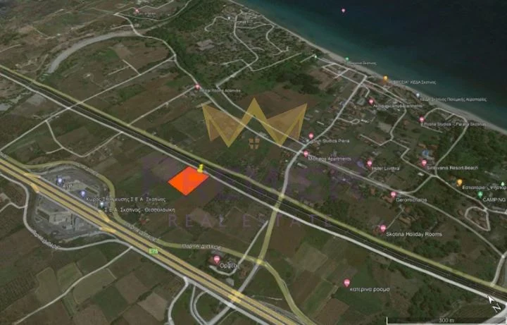 Парцел, УПИ, с. Скотина, Паралия Катирини -  - снимка 1 - Имоти Премиер