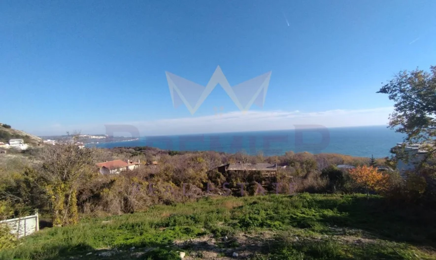 Парцел  УПИ в регулация с УНИКАЛНА МОРСКА ПАНОРАМА -  - снимка 3 - Имоти Премиер