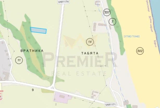 Парцел в с. Шкорпиловци, обл. Варна -  - снимка 1 - Имоти Премиер