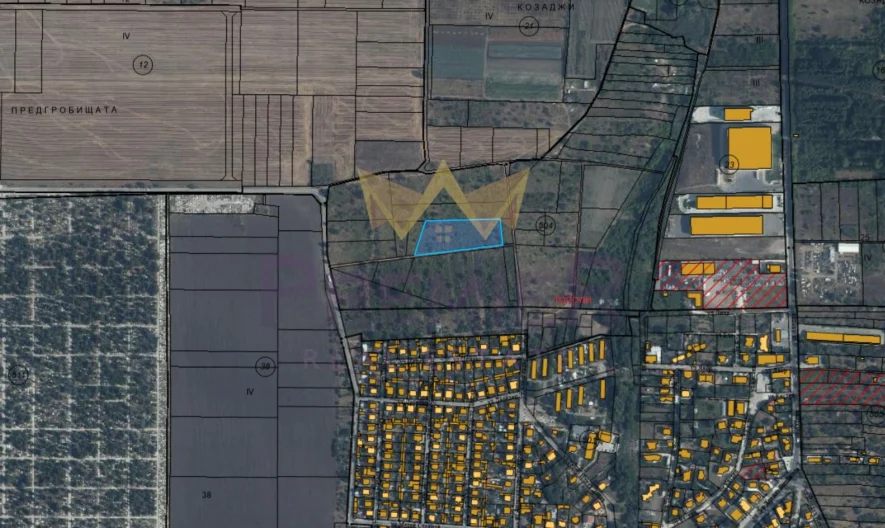 Парцел в с.Тополи, обл. Варна -  - снимка 5 - Имоти Премиер