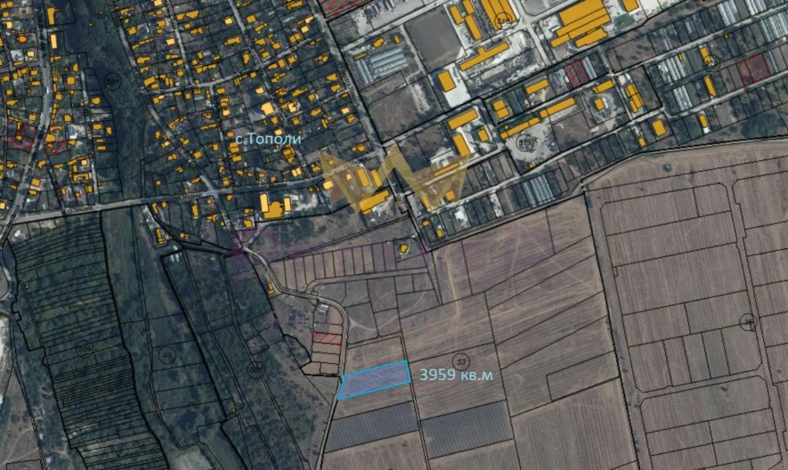 Парцел в с.Тополи, общ.Варна -  - снимка 5 - Имоти Премиер