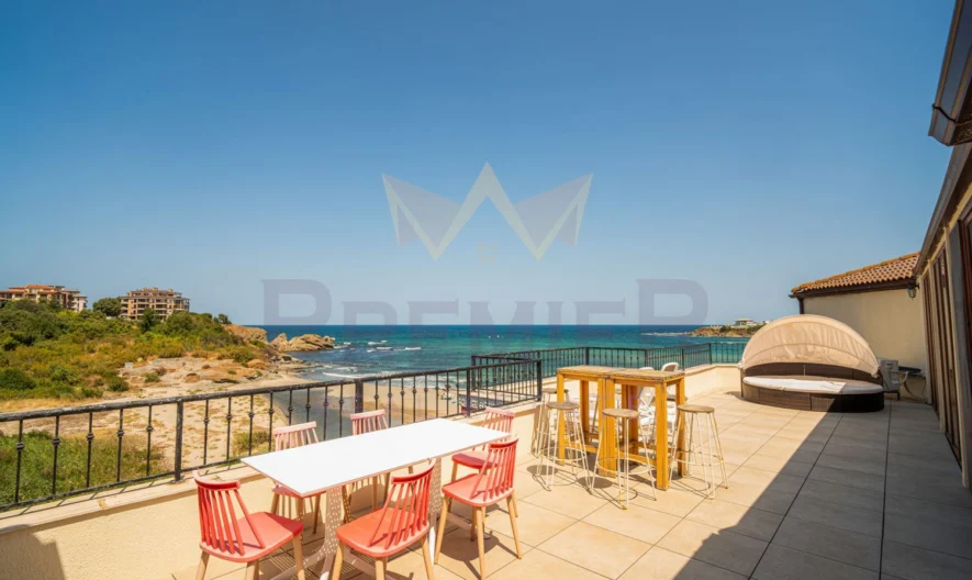 Пентхаус в Царево на първа линия с гледка море -  - снимка 3 - Имоти Премиер