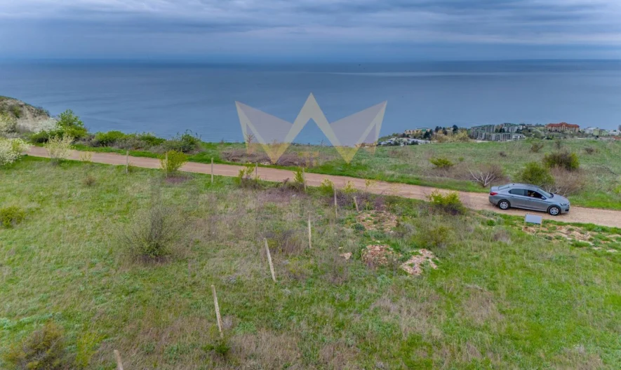 Plot with sea panorama located in the villa zone of Topola village, Kavarna municipality, Dobrich region -  - snimka 4 - Imoti Premier