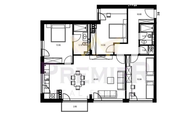 Агенция за недвижими имоти - Имоти Премиер - имот - 937643, Цена: 468600 EUR