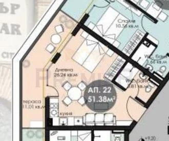 Прекрасен едностаен апартамент в Несебър -  - снимка 5 - Имоти Премиер