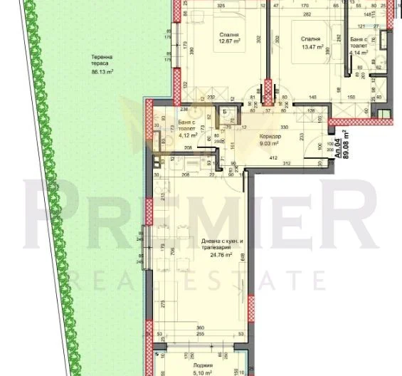 Престижен 3-стаен апартамент в м-т Пчелина, Варна -  - снимка 9 - Имоти Премиер