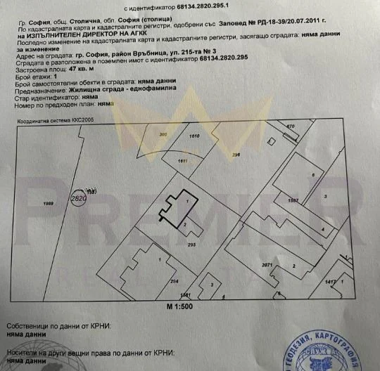 Продава Парцел в гр.София , ж.к. Надежда -  - снимка 1 - Имоти Премиер