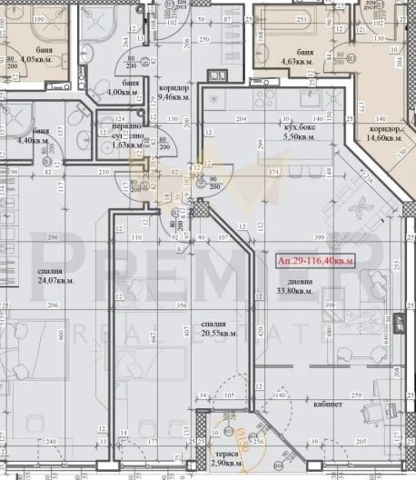 Продава тристаен Ново строителство - - снимка 3 - Имоти Премиер