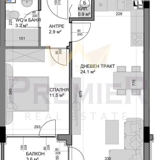 Продавам двустаен – кв. Владиславово -  - снимка 7 - Имоти Премиер