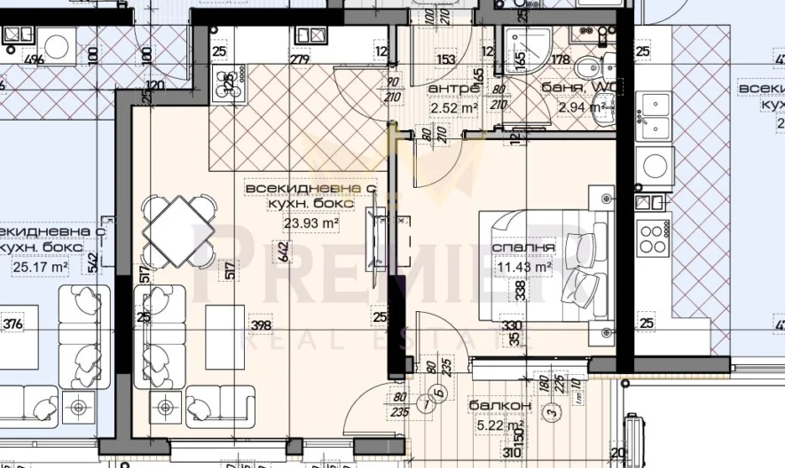 Продавам двустаен апартамент в младост -  - снимка 1 - Имоти Премиер