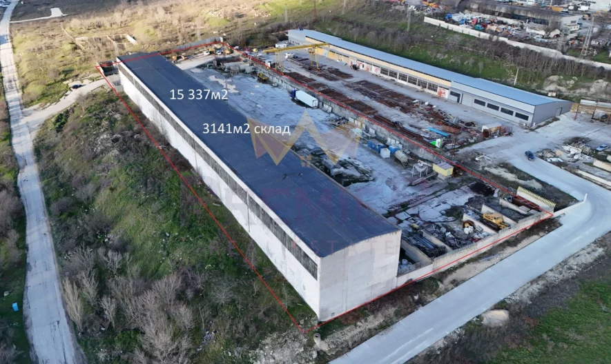 Промишлен парцел със склад в обл.Варна, с.Тополи - - снимка 1 - Имоти Премиер