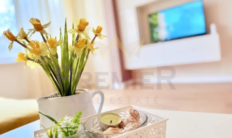 Просторен двустаен апартамент след ремонт – на минути от плажа - - снимка 3 - Имоти Премиер