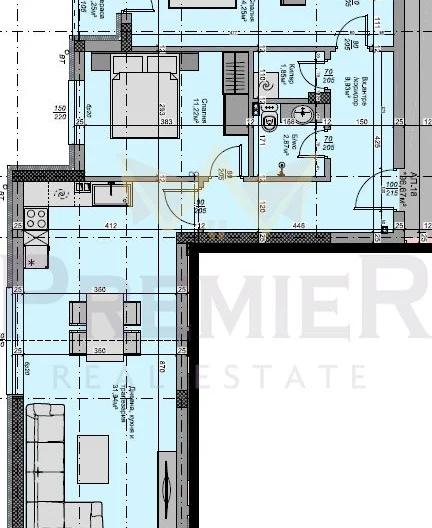 ПРОСТОРЕН ТРИСТАЕН АПАРТАМЕНТ - - снимка 4 - Имоти Премиер