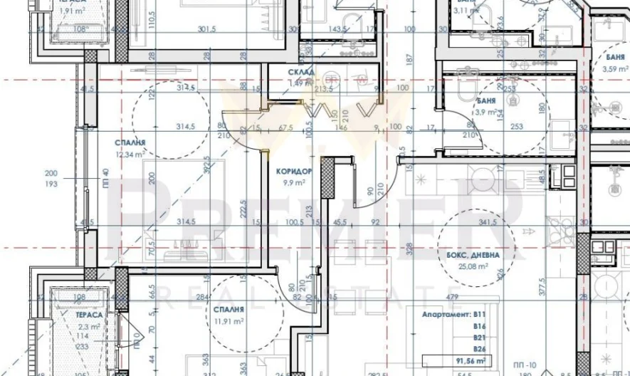 Просторен тристаен апартамент в ж.к. Младост 4 -  - снимка 8 - Имоти Премиер