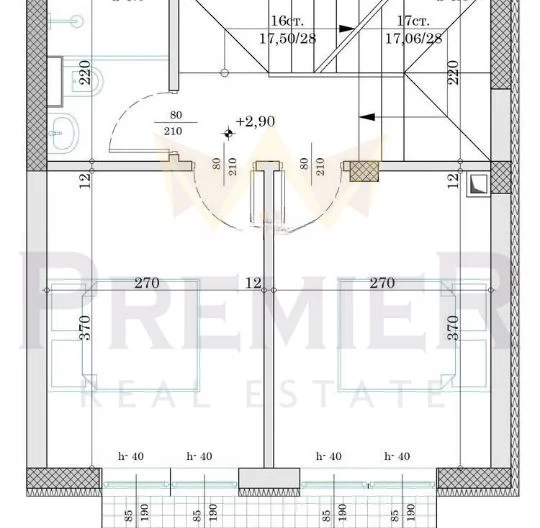 Редова къща на 3 етажа, с РЗП 125 м² -  - снимка 6 - Имоти Премиер