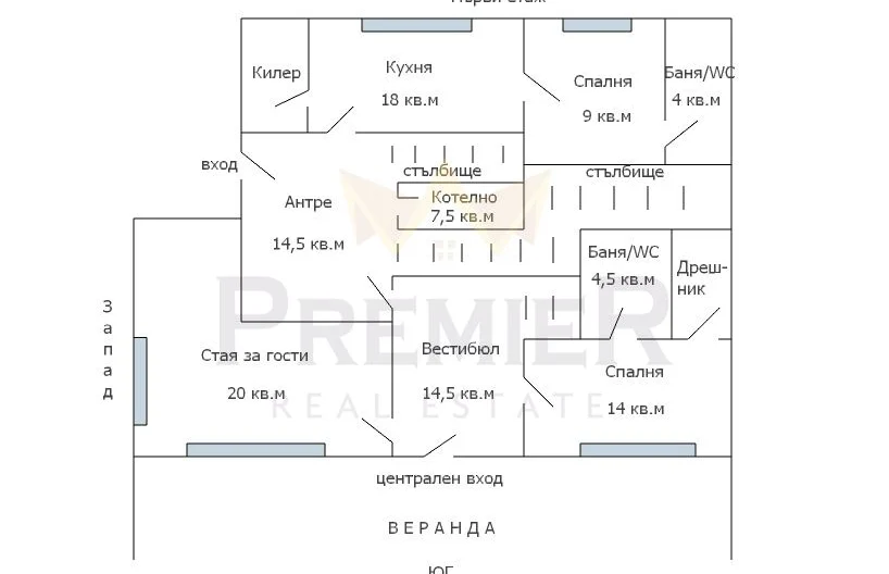 Самостоятелна луксозно обзаведена къща – м-т Траката, гр. Варна -  - снимка 23 - Имоти Премиер