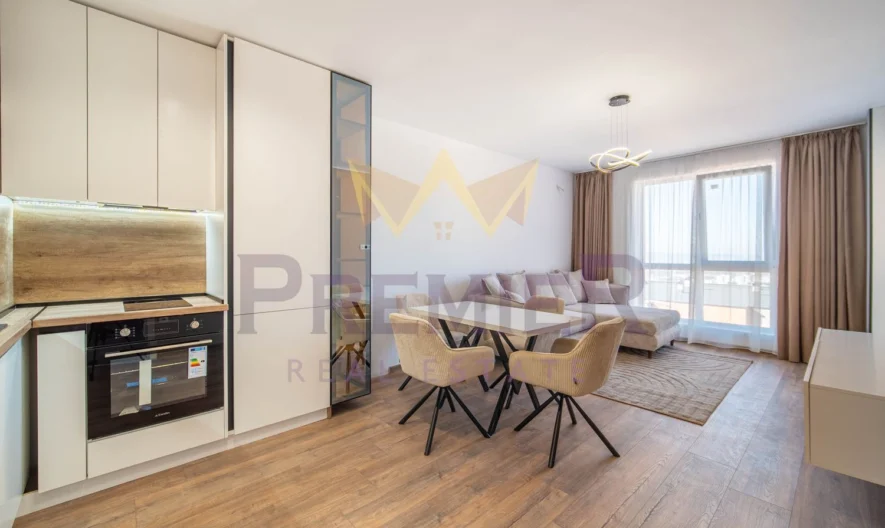 Südlich ausgerichtete Dreizimmerwohnung, voll möbliert, mit wunderbarem Panoramablick -  - snimka 1 - Imoti Premier