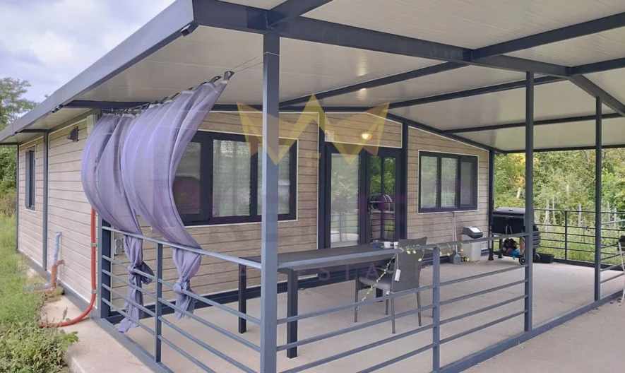 Сглобяема къща с двор в село Млада Гвардия -  - снимка 20 - Имоти Премиер