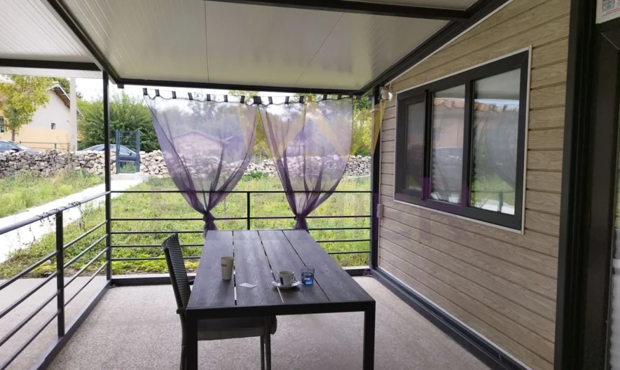 Сглобяема къща с двор в село Млада Гвардия -  - снимка 26 - Имоти Премиер