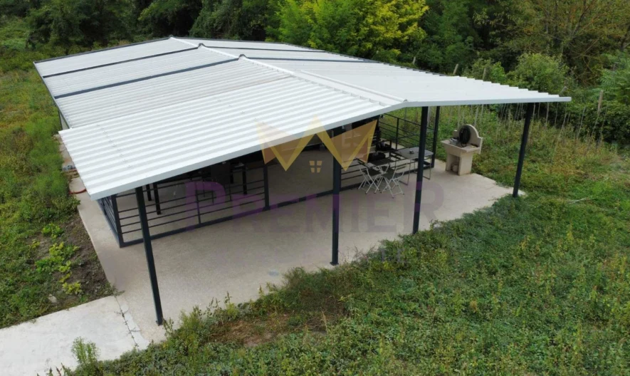 Сглобяема къща с двор в село Млада Гвардия -  - снимка 3 - Имоти Премиер