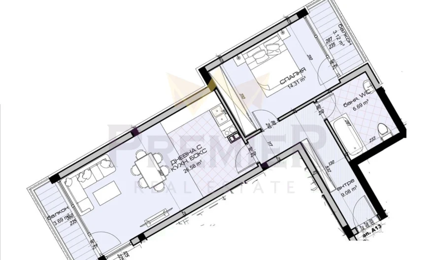 Сграда Нирвана Виница - - снимка 31 - Имоти Премиер