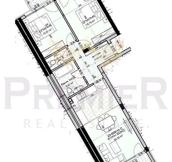 Сграда Нирвана Виница - - снимка 4 - Имоти Премиер