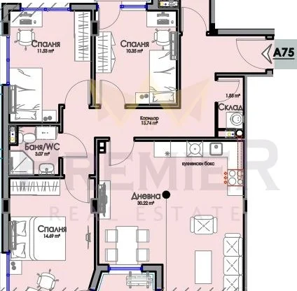 Агентство недвижимости - Имоти Премиер - имот - 1039048, Цена: 179314 EUR