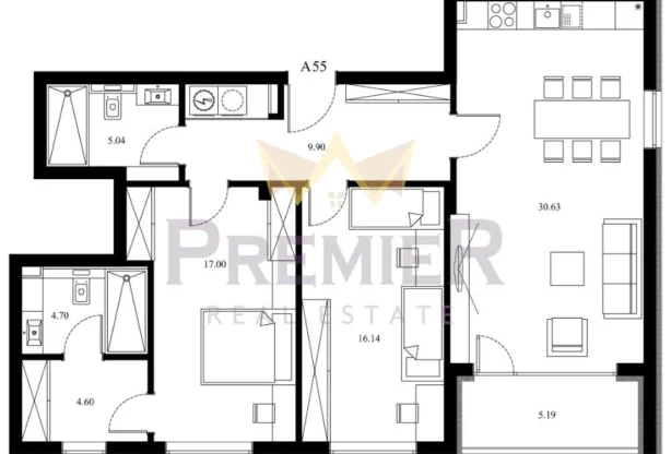 Агенция за недвижими имоти - Имоти Премиер - имот - 1242741, Цена: 222700 EUR