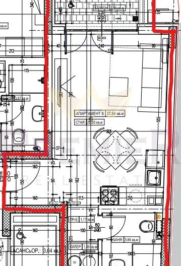 Страхотен едностаен апартамент на Колхозен пазар, Варна -  - снимка 2 - Имоти Премиер
