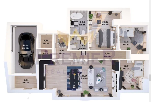 Агенция за недвижими имоти - Имоти Премиер - имот - 1038163, Цена: 219500 EUR