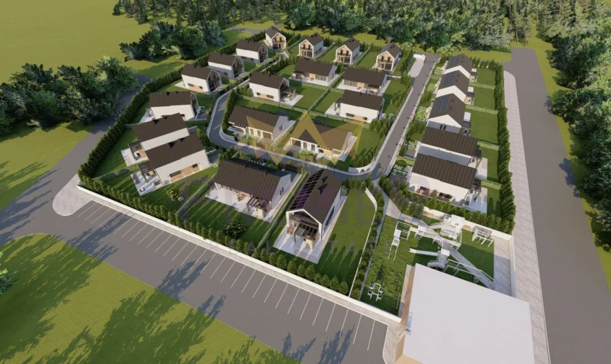 Страхотна едноетажна къща в модерен затворен комплекс с ТРИ спални и дневна – 42.56кв.м -  - снимка 8 - Имоти Премиер