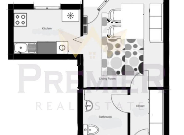 Studio apartment, Slatina -  - snimka 5 - Imoti Premier