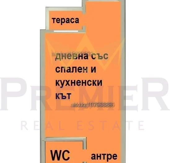 Studio in Meden Rudnik residential complex – zone A, Burgas. -  - snimka 2 - Imoti Premier
