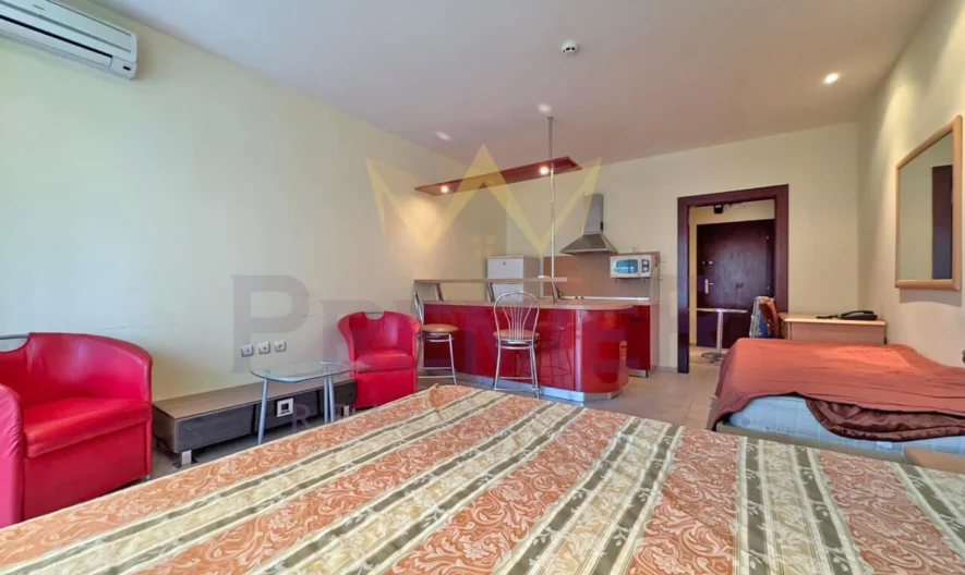 Светъл и уютен едностаен апартамент в сърцето на Слънчев бряг -  - снимка 5 - Имоти Премиер