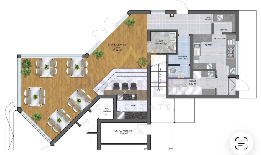 търговски обект за продажба с атрактивна локация в гр. Бяла, област Варна. -  - снимка 1 - Имоти Премиер