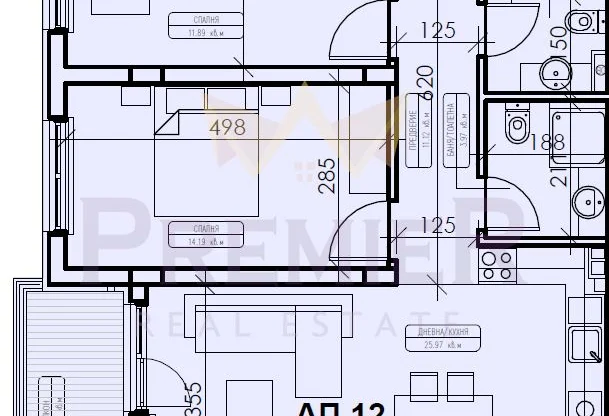 Real Estate Agency - Imoti Premier - imot - 825219, Price: 203970 EUR