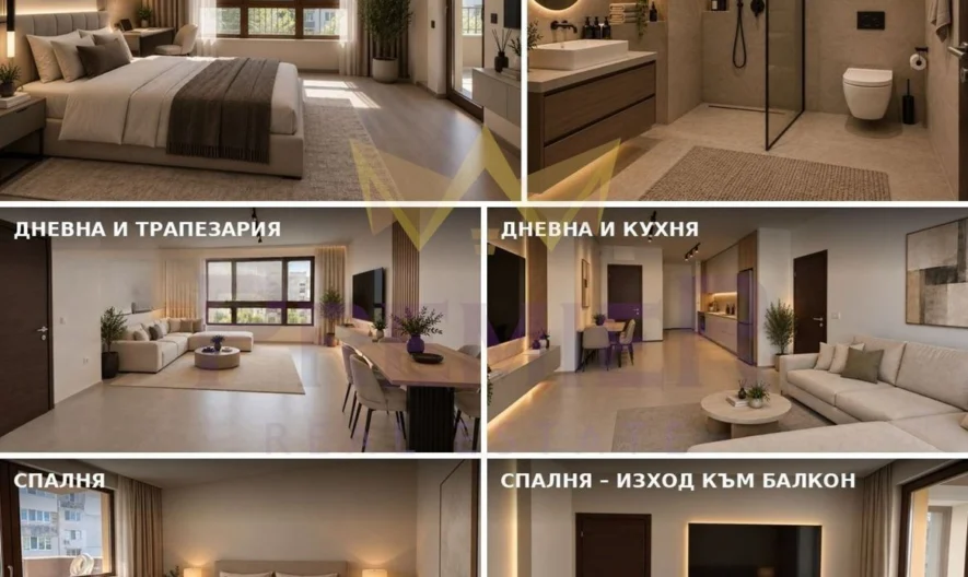 Three-room apartment in the Obelya district -  - snimka 3 - Imoti Premier