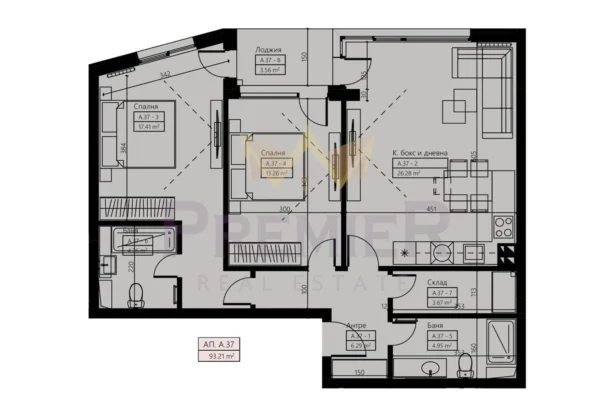 Real Estate Agency - Imoti Premier - imot - 1206626, Price: 237000 EUR