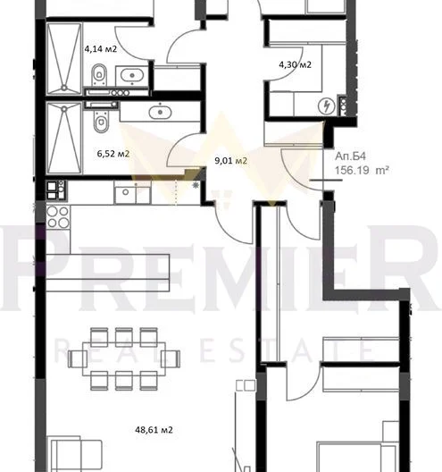 Топ четиристаен апартамент -  - снимка 10 - Имоти Премиер