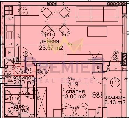 TOP ONE-BEDROOM APARTMENT IN BRIZ - - snimka 5 - Imoti Premier