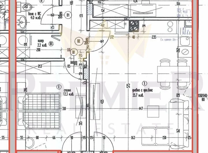 Трёхкомнатная квартира в новом современном здании, кв. Левски! -  - снимка 2 - Имоти Премиер