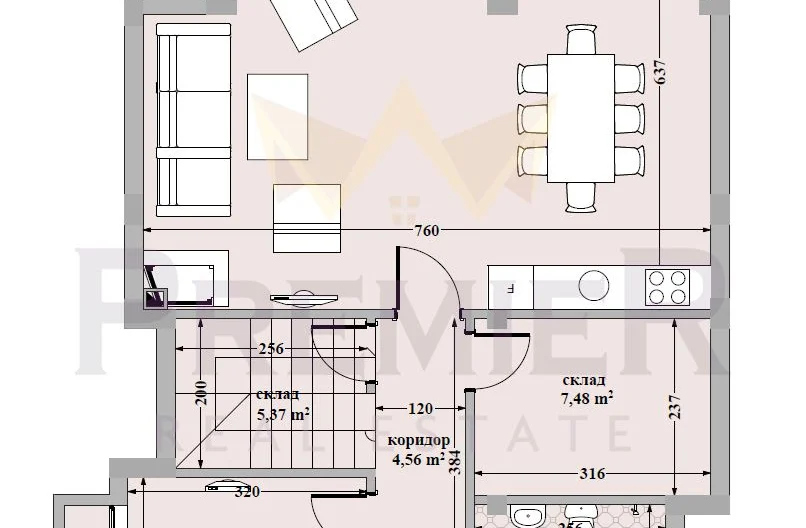Триетажна къща с панорама м-т Зеленика -  - снимка 6 - Имоти Премиер