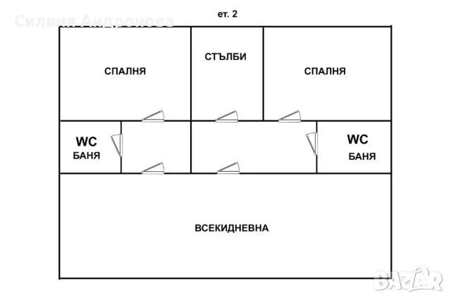 ТРИЕТАЖНА къща с РЗП – 390кв, и двор – 850кв.м. -  - снимка 10 - Имоти Премиер