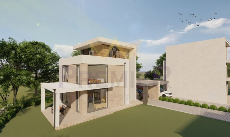 Триетажна къща в с. Божурище -  - снимка 1 - Имоти Премиер