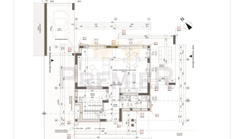 Триетажна къща в с. Божурище -  - снимка 4 - Имоти Премиер